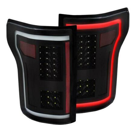 ANZO USA 311285 LED Taillights Black Pair A1R-311285
